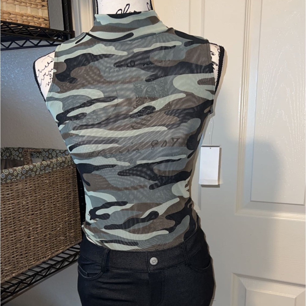 Camo bodysuit
